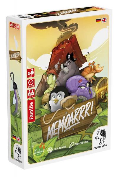 Pegasus Spiele 18324G - Memoarrr! - Kartenspiel