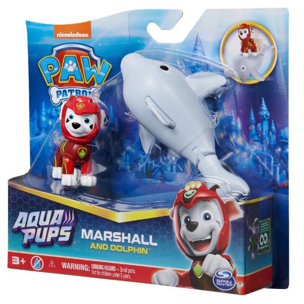 Spin Master 44677 - Paw Patrol Aqua Pups Hero Pups Marshall