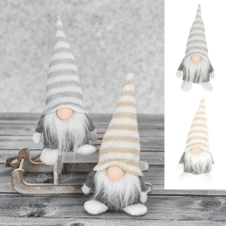 Gnome, 2/s, approx. 17 cm tall