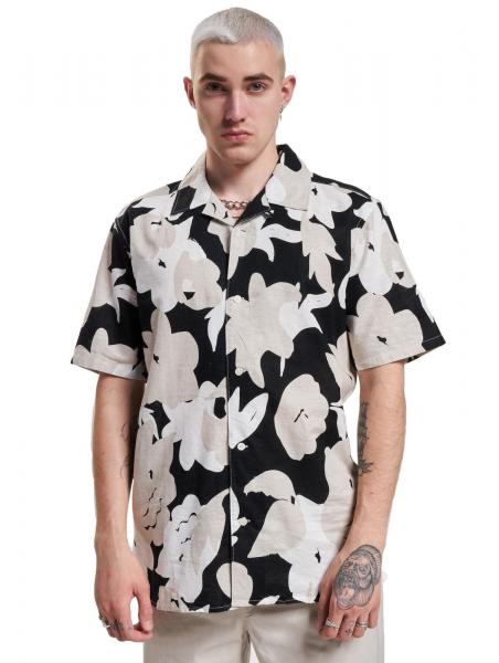 ONLY & SONS Trev Hemd Schwarz