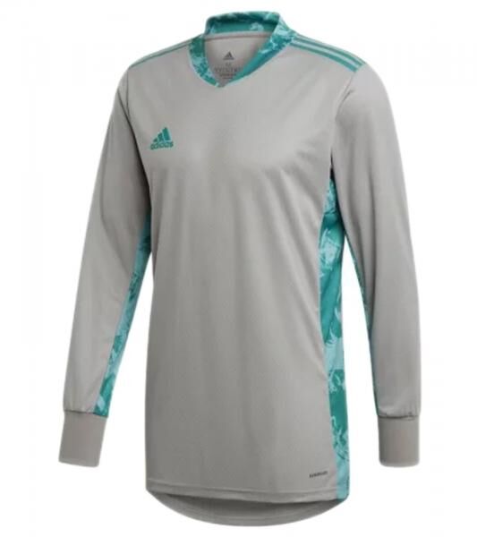adidas AdiPro 20 Herren nachhaltiges Torwart-Trikot Langarm-Shirt Fitness-Pullover FI4196 Grau/Gr&uuml;n