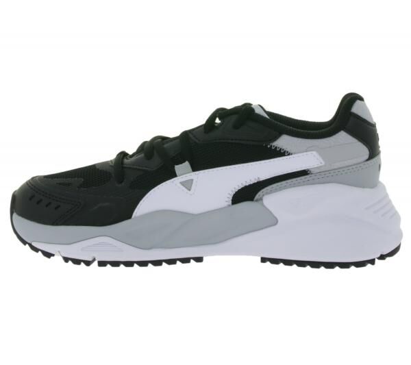 PUMA X Mercedes MAPF1TRC Mira F1 Petronas AMG Damen Freizeit-Sneaker Alltags-Turnschuhe Schn&uuml;r-Schuhe 307839 02 Schwarz/Wei&szlig;/Grau