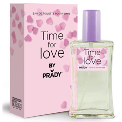 Eau de Toilette for woman 100 ml Time for love - Prady
