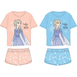 Disney Frozen / Die Eiskönigin - Pyjama für Mädchen - 2-fach sortiert - 92-128 cm