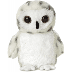 Mini Flopsies Schnee Eule ca. 21 cm - Plüschfigur