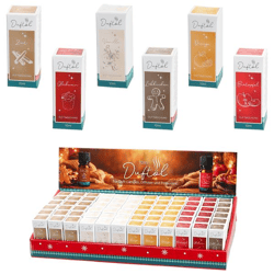 Duftöl 10ml im Display, XMAS, 6 Düfte sortiert 