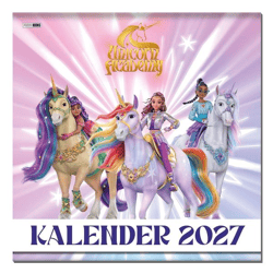 Unicorn Academy: 2027 Wall Calendar
