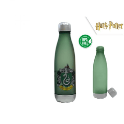 Harry Potter - Plastic drinking bottle Slytherin 650ml / Soft Touch Bottle