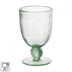 J-line Lisboa Wine Glass, Green, 370 ml