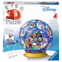 Disney Charaktere - 3D Puzzle Ball 72 Teile