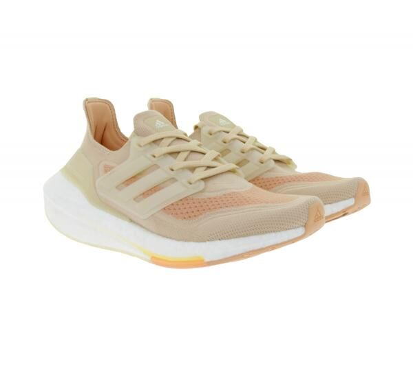 adidas ULTRABOOST 21 Damen Sport-Schuhe mit Boost-D&auml;mpfung bequeme Lauf-Schuhe S23838 Rosa