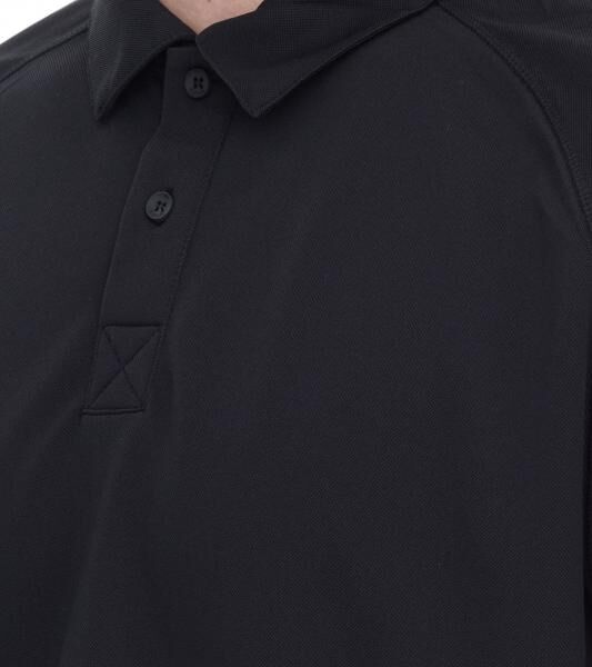 ELEVATE Ottawa Herren Polo-Shirt Sport Polo-Hemd Pique-Strick Cool-Fit 220 g/m&sup2; 3908299 Schwarz