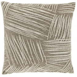 Unique Living kussen Perla chateau grey 45 x 45 cm