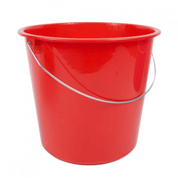 Emmer 10 liter rood