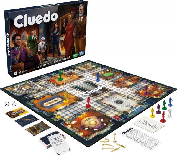 Mattel F6420100 - Cluedo Classic: Das klassische Detektivspiel