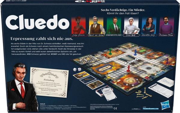 Mattel F6420100 - Cluedo Classic: Das klassische Detektivspiel