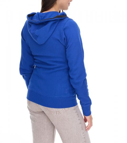 Elevate Arora Damen Sweat-Jacke mit Kapuze 300 g/m2 schlichte Baumwoll-Jacke Pullover 3821244 Blau