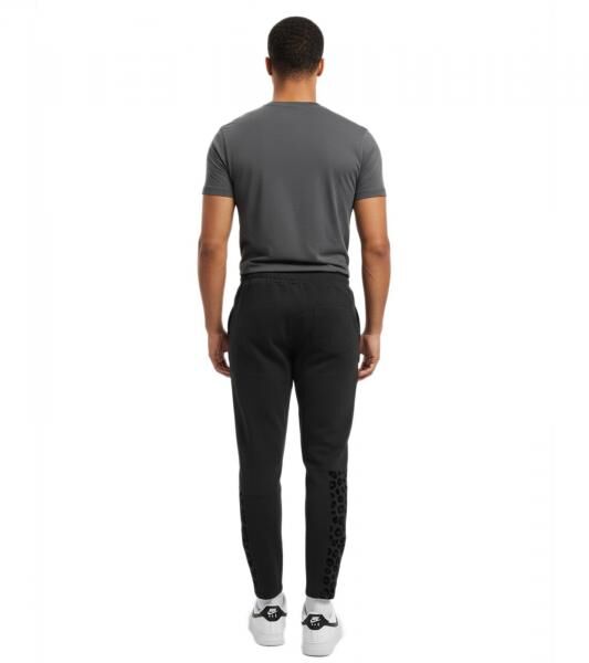 Gomorrha Du Maroc Leo Flockprint Sweatpant schwarz