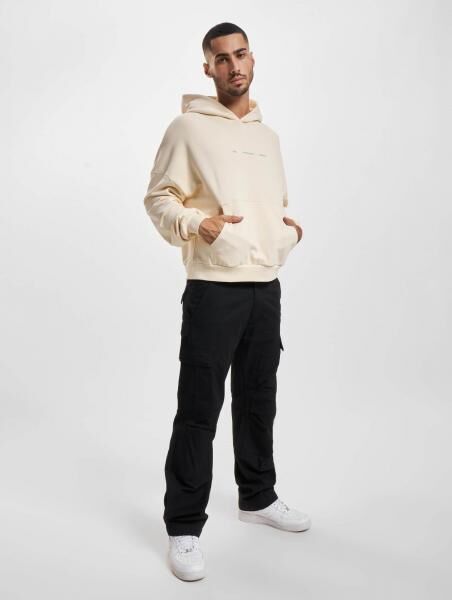 Franchise Split Logo Hoody creme