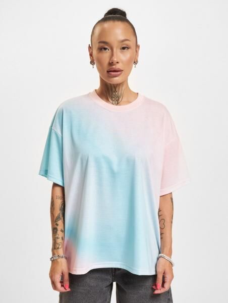 sportliches Just Rhyse Damen T-Shirt Oversize Blau
