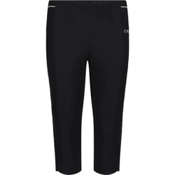 CMP Damen Laufhosen 3/4 Tights Schwarz