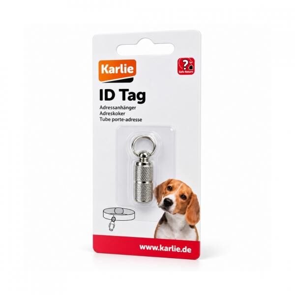 Karlie ID-Anhänger mit Adresshülle, 2,5 cm