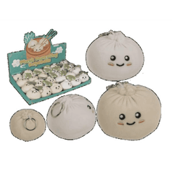Plüsch-Dumplings - Schlüsselanhänger sortiert - 24er Display