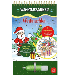 Christmas Water Magic Coloring Book - Paperback Children's Book