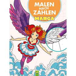 Malen nach Zahlen Manga - Taschenbuch Kinderbuch