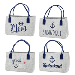 Maritim Felt Bag  4/s 40x26x26.5 cm 