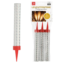 Leuchtfontäne 3er Set