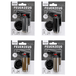 JET Lighter Burner, Blister Pack of 4