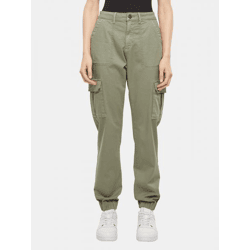 bequeme Urban Classics Damen Jeans Stretch Taschen 320 g/m² mit Baumwolle Grün