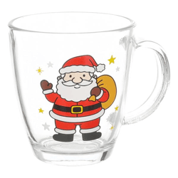 Trinkglas Weihnachten, ca. 300ml, ca.9x10cm