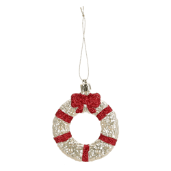 Christbaumschmuck Kranz, 9,5cmH
