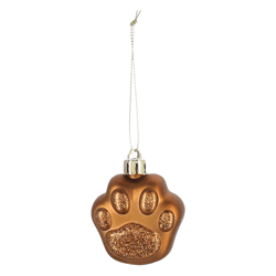 Christbaumschmuck Pfote, 5cmH