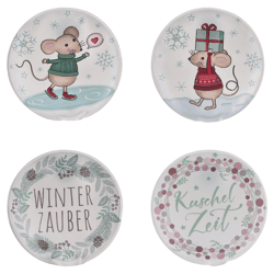 Taschenheizkissen Winter, rund, 4/s, ca.9cmD