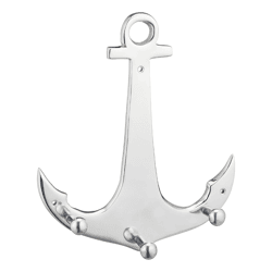 Coat rack anchor, silver, approx. 27cmH