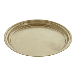 Dekoteller rund, gold, L, ca.40cmD