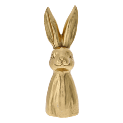 Hasenbüste, Gold, M, ca.14x41cm