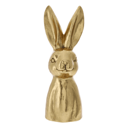 Hasenbüste, Gold, L, ca.18x51cm