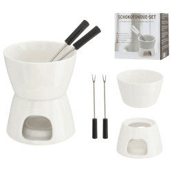 Schokofondue Set, ca.10x13x10cm