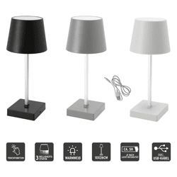 LED, USB Tischleuchte, 3/s, ca. 26cm