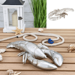 Decorative lobster silver, 39cmB