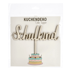 Kuchendeko, Cake Topper, Schulkind, ca.16cmH