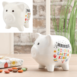 Spardose Sparschwein, Kindergarten, ca.12cm