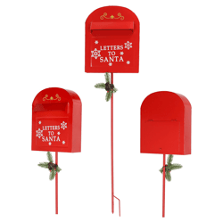Briefkasten Weihnachtspost,Erdspieß,91cmH
