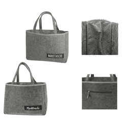 Filztasche Markttasche 2/s ca. 45x33cm 
