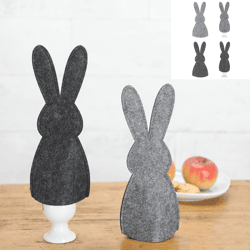 Felt egg warmer rabbit 2/s approx. 23cmH