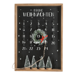 Weihnachts Kalender 35cm x 25cm 